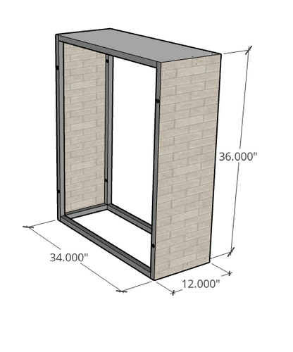 Segmental Kitchen Island- Ultimate