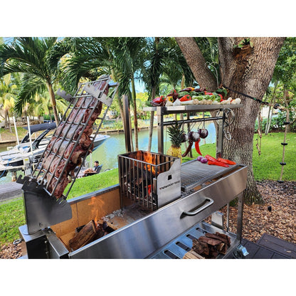 Tagwood BBQ Argentine Santa Maria Wood Fire & Charcoal Grill | BBQ06SS - Pre-order