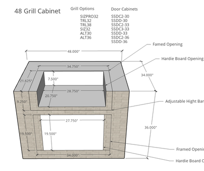 Segmental Kitchen Island- Ultimate