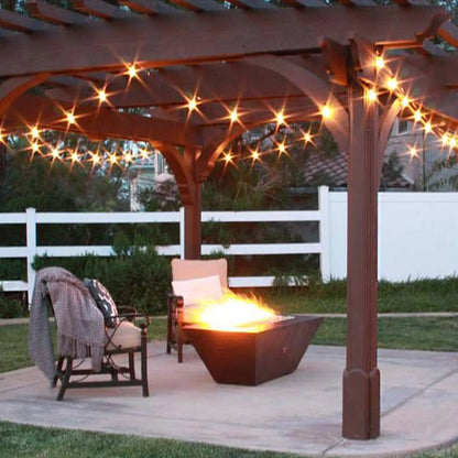 Largo Moreno 60" L x 26" W Rectangle Copper Fire Pit - MORENO-LRGO-602619 by Starfire Designs