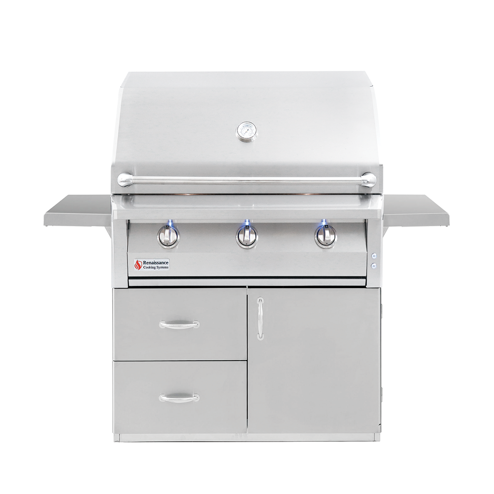 RCS American Renaissance 36" Freestanding Grill ARG36 CK