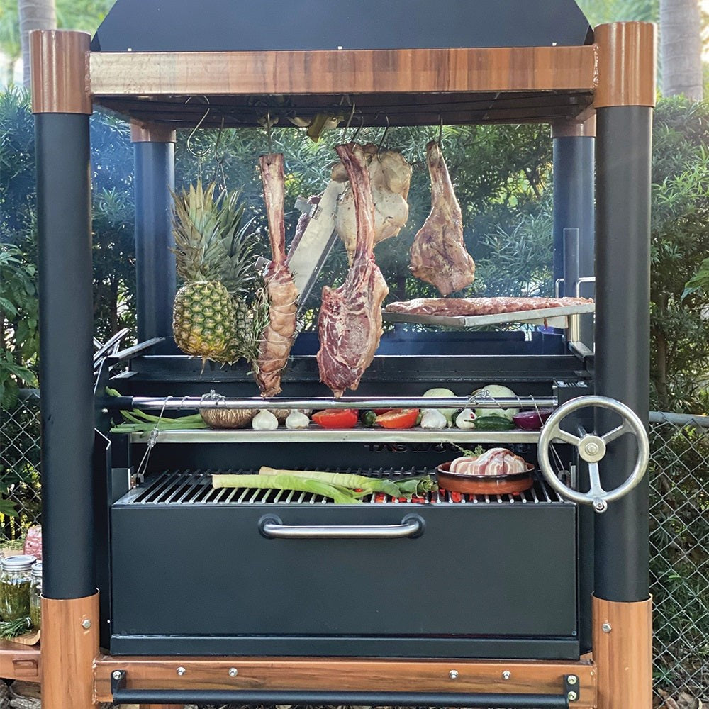 Tagwood BBQ Argentine Wood Fire & Charcoal Grill | BBQ02SI