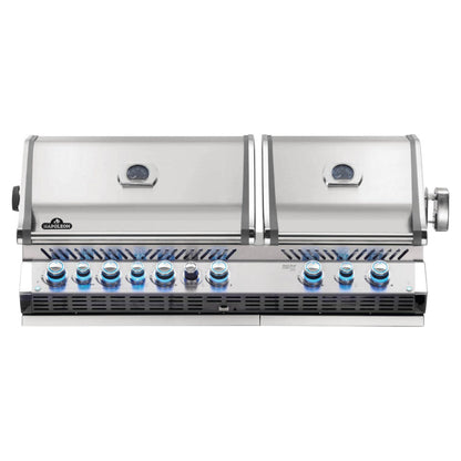 Built-in Prestige PRO™ 825 Propane Gas Grill Head with Infrared Bottom and Rear Burner, Stainless Steel