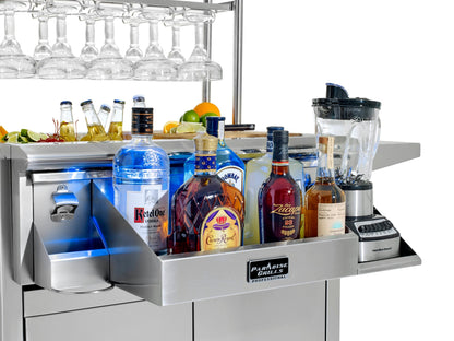 Paradise Grills CSL 32 Cocktail Station with Cart