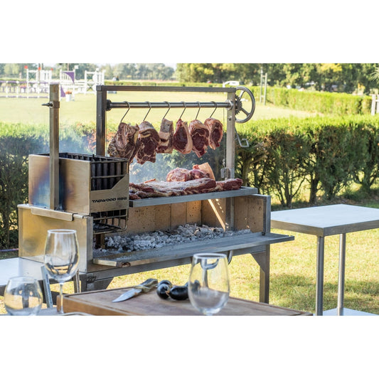 Tagwood BBQ Argentine Santa Maria Wood Fire & Charcoal Grill | BBQ03SS