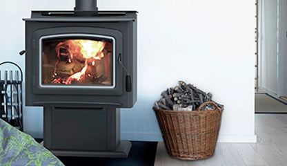 Iron Strike Grandview Steel Wood Burning Stoves - GV230GL/GV300GL