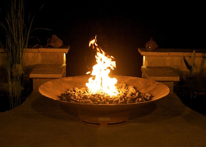 Asia 48″ Gas Fire Pit by Fire Pit Art