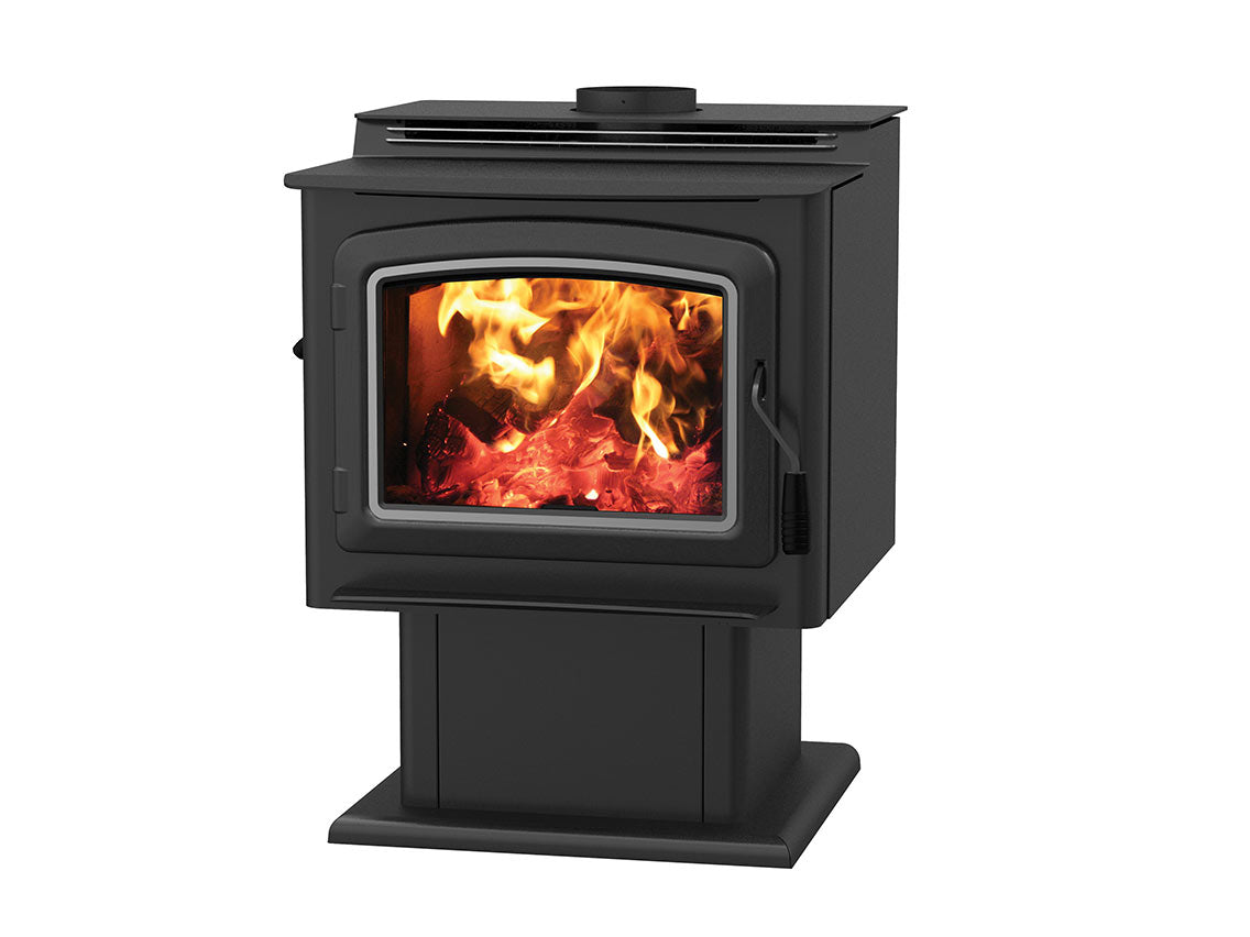 Iron Strike Grandview Steel Wood Burning Stoves - GV230GL/GV300GL