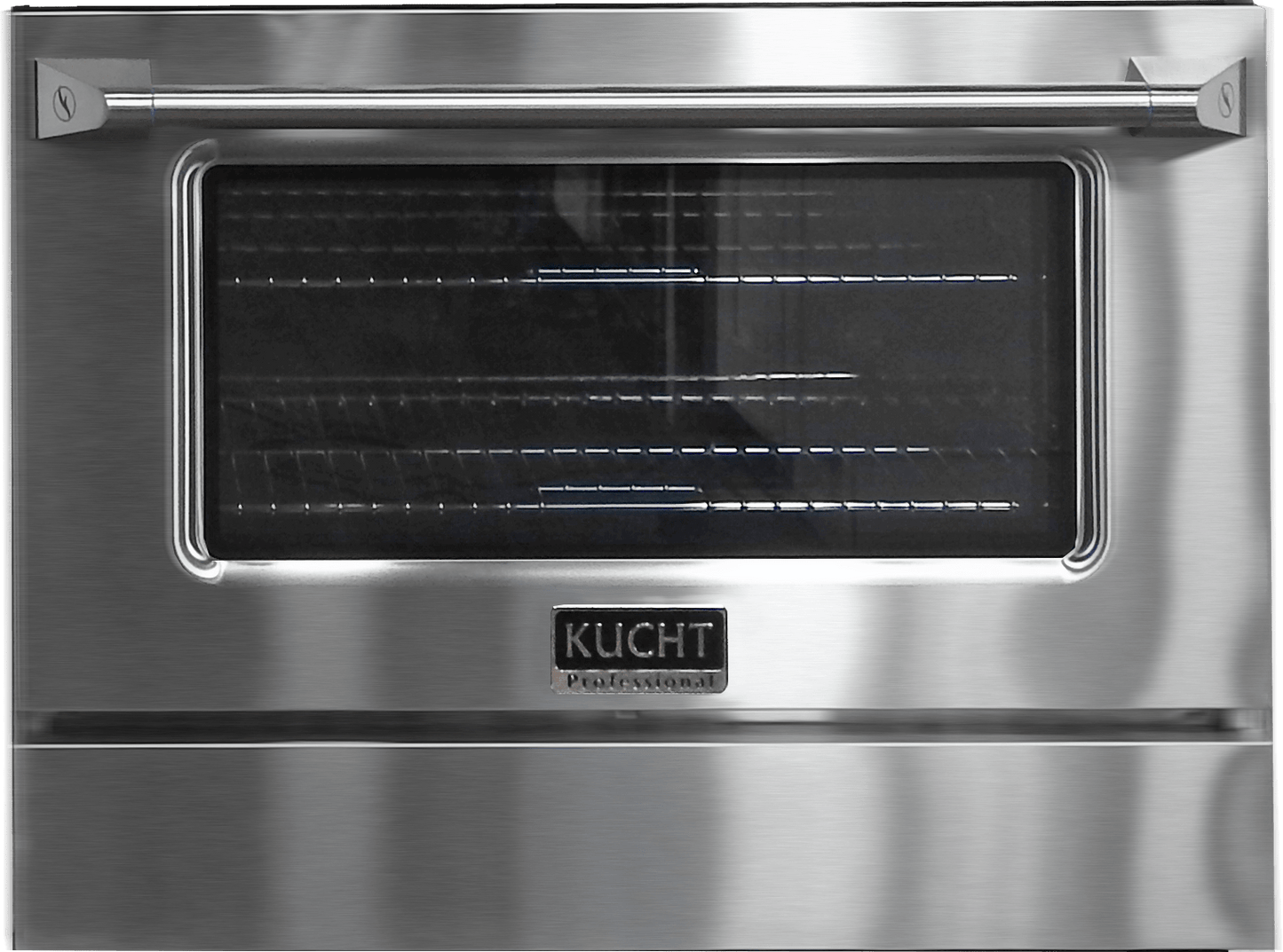 Kucht 5-Piece Appliance Package - 30-Inch Dual Fuel Range, Refrigerator, Under Cabinet Hood, Dishwasher, & Microwave Drawer in Stainless Steel