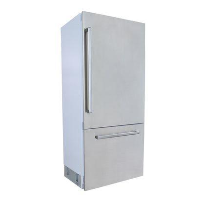 Kucht 36-Inch Built-In Refrigerator in Stainless Steel with Ice Maker (KR360SD, K36SDSSP, K36SDSSH)