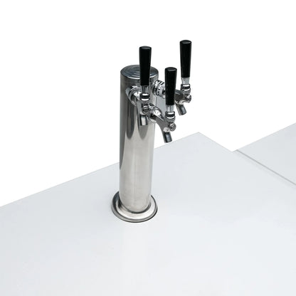 Freestanding Keg Center Stainless Steel Outdoor Kegerator - MA-KEG by Mont Alpi