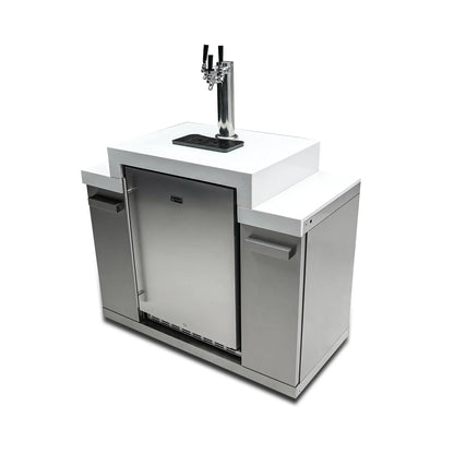 Freestanding Keg Center Stainless Steel Outdoor Kegerator - MA-KEG by Mont Alpi