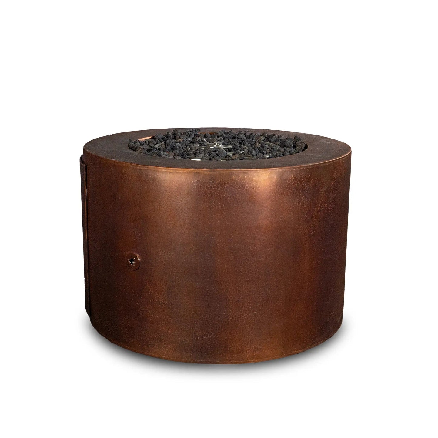 Gravity Moreno 36" W Round Copper Fire Pit - MORGRV3624 by Starfire Designs