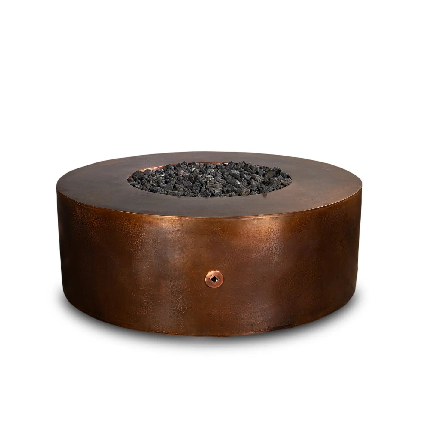 Gravity Moreno 45" W Round Copper Fire Pit - MORGRV4516 by Starfire Designs