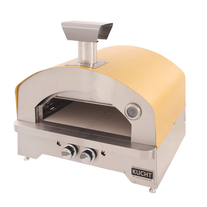 Kucht Napoli Countertop & Gas Powered Outdoor Oven in Yellow (NAPOLI-Y)