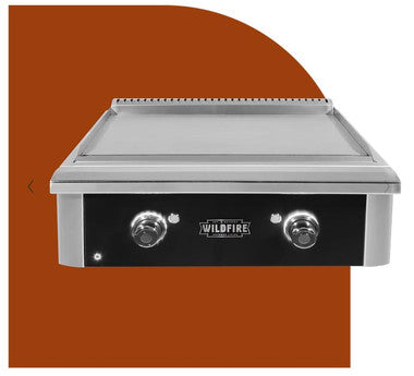 Wildfire Outdoor Living Ranch Pro 30" Griddle Black 304 WF-PRO30GRD-RH