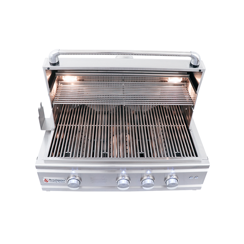 RCS 30" Cutlass Pro Built-In Grill w/ Window RON30AW