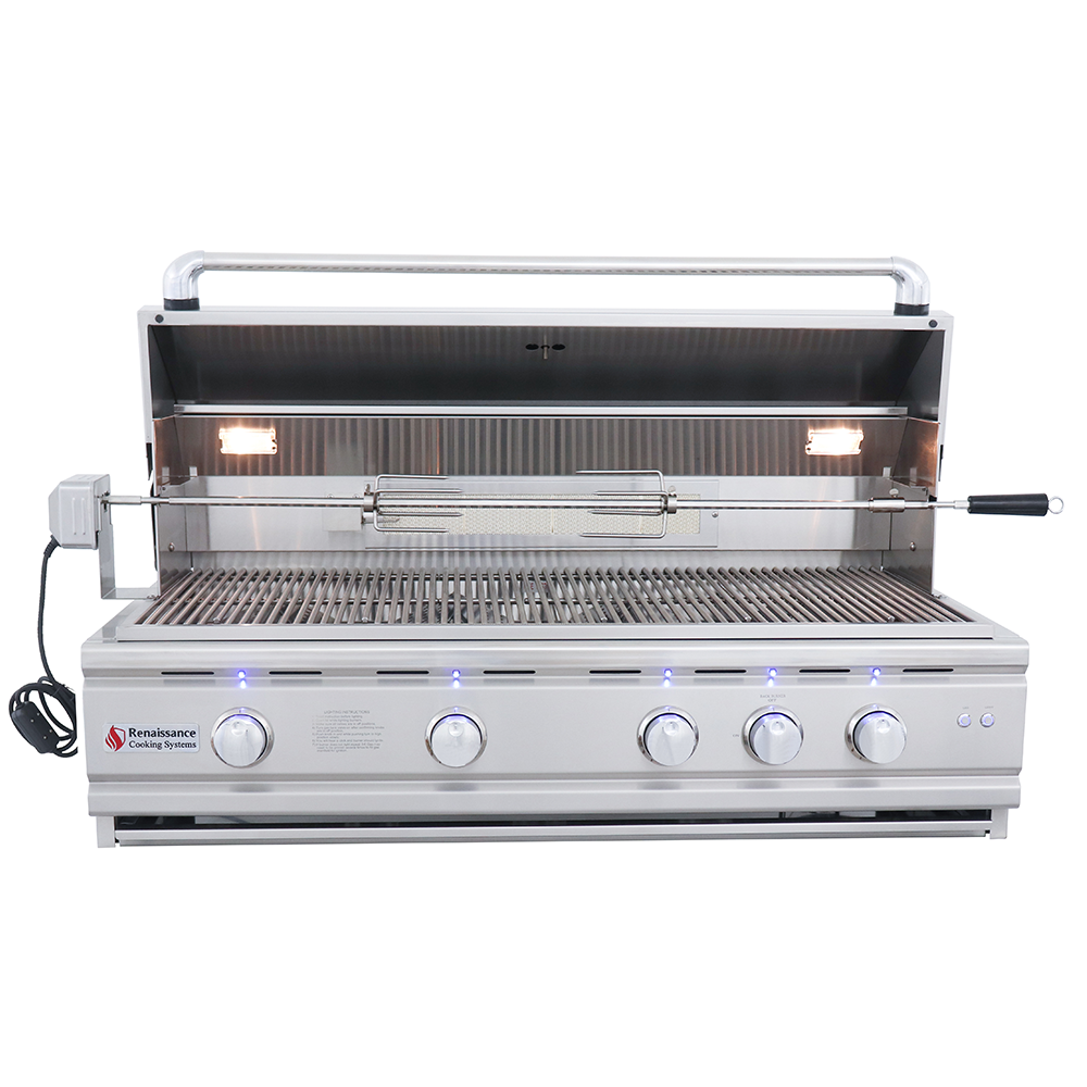 RCS 42" Cutlass Pro Built-In Grill w/ Window RON42AW