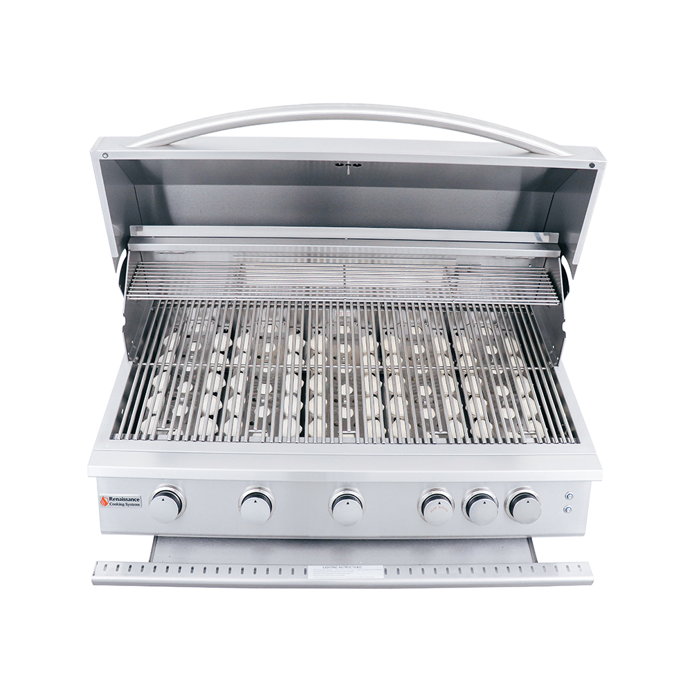 RCS 40" Premier Built-In Grill w/ LED Lights RJC40AL