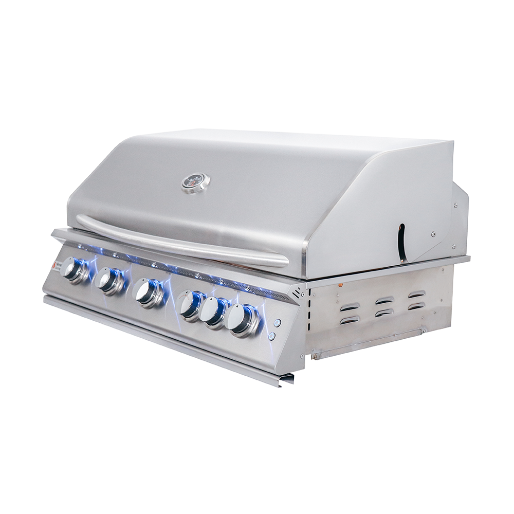 RCS 40" Premier Built-In Grill w/ LED Lights RJC40AL