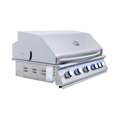 RCS 40" Premier Built-In Grill w/ LED Lights RJC40AL