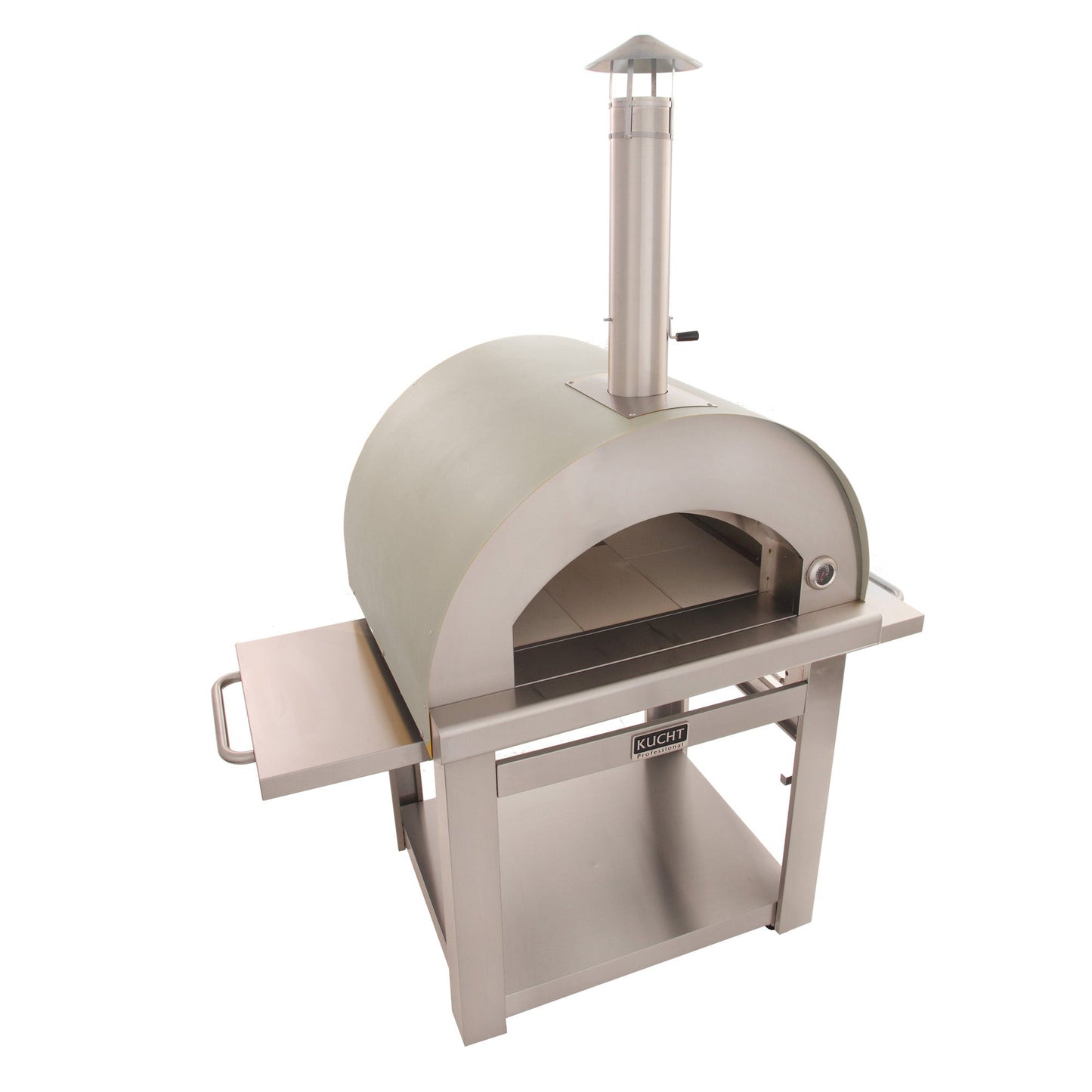 Kucht Outdoor Wood Fire Pizza Oven in Stainless Steel (VENICE-S)