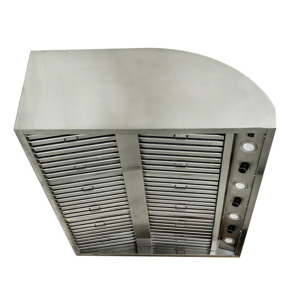 Blaze 42 in. Stainless Steel Outdoor Vent Hood with 2,000 CFM (BLZ-42-VHOOD)