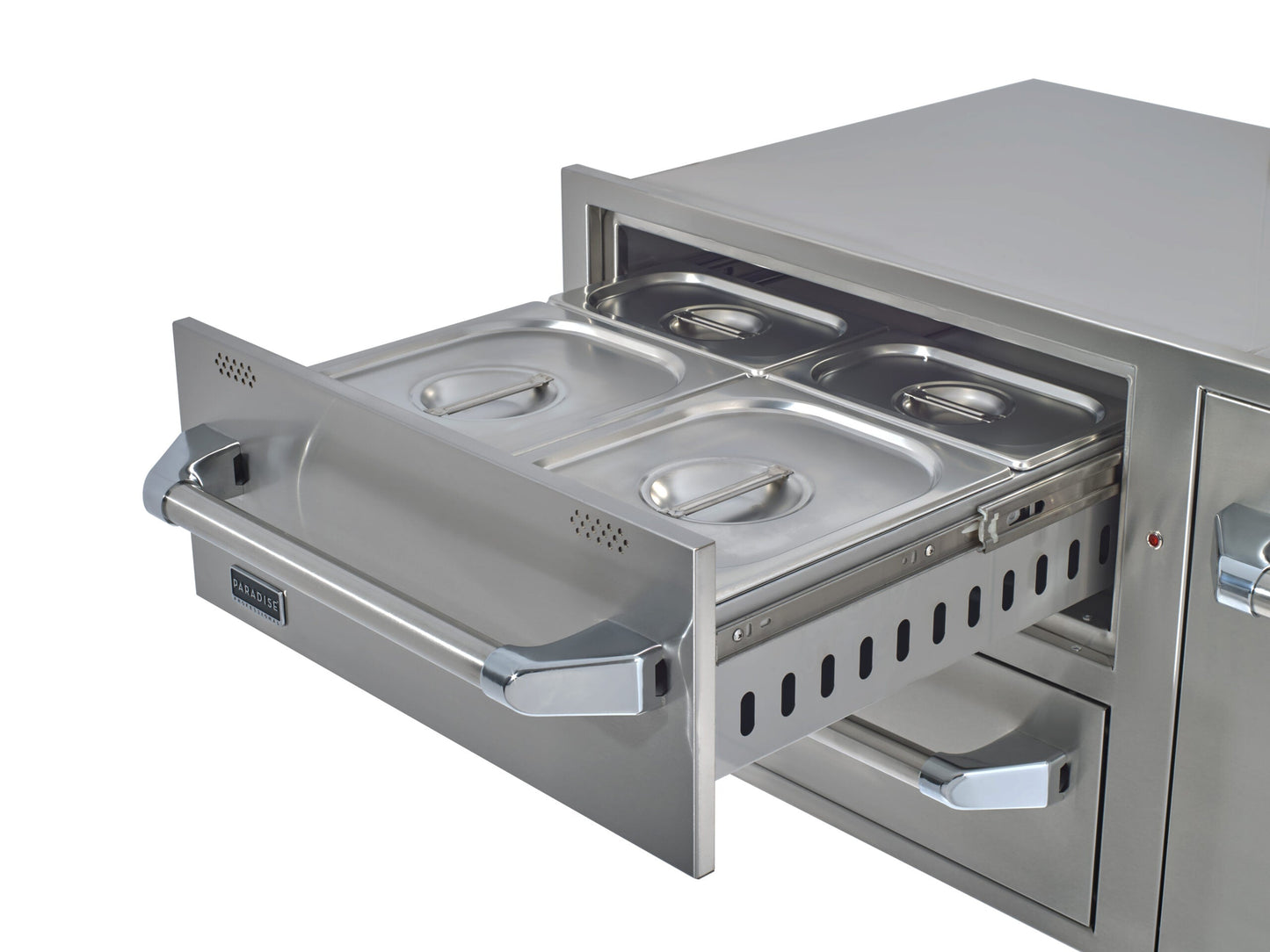 Paradise Grills Propane/ Warmer Drawer Combo