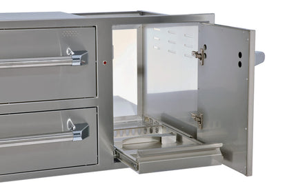 Paradise Grills Propane/ Warmer Drawer Combo