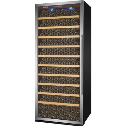 Allavino 32" Wide Vite II Tru-Vino 277 Bottle Single Zone Stainless Steel Left Hinge Wine Refrigerator (YHWR305-1SL20)