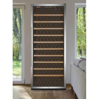 Allavino 32" Wide Vite II Tru-Vino 277 Bottle Single Zone Stainless Steel Right Hinge Wine Refrigerator (YHWR305-1SR20)