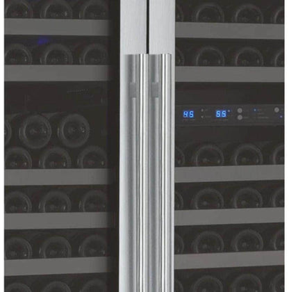 Allavino 47" Wide FlexCount II Tru-Vino 349 Bottle Three Zone Stainless Steel Side-by-Side Wine Refrigerator (3Z-VSWR7772-S20)