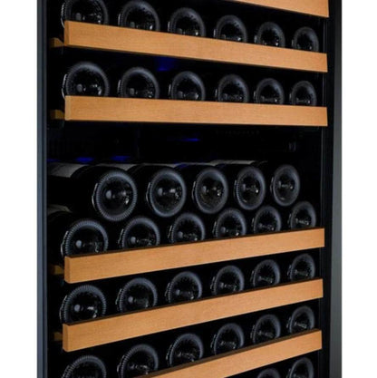 Allavino 47" Wide FlexCount II Tru-Vino 354 Bottle Dual Zone Black Side-by-Side Wine Refrigerator (2X-VSWR177-1B20)