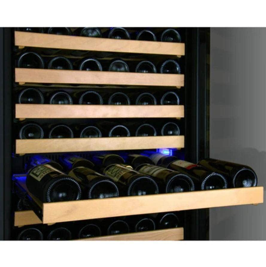 Allavino 48" Wide FlexCount Classic II Tru-Vino 348 Bottle Dual Zone Stainless Steel Side-by-Side Wine Refrigerator (2X-YHWR174-1S20)