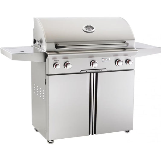 American Outdoor Grill T-Series 36-Inch 3-Burner Propane Gas Grill W/ Rotisserie & Single Side Burner