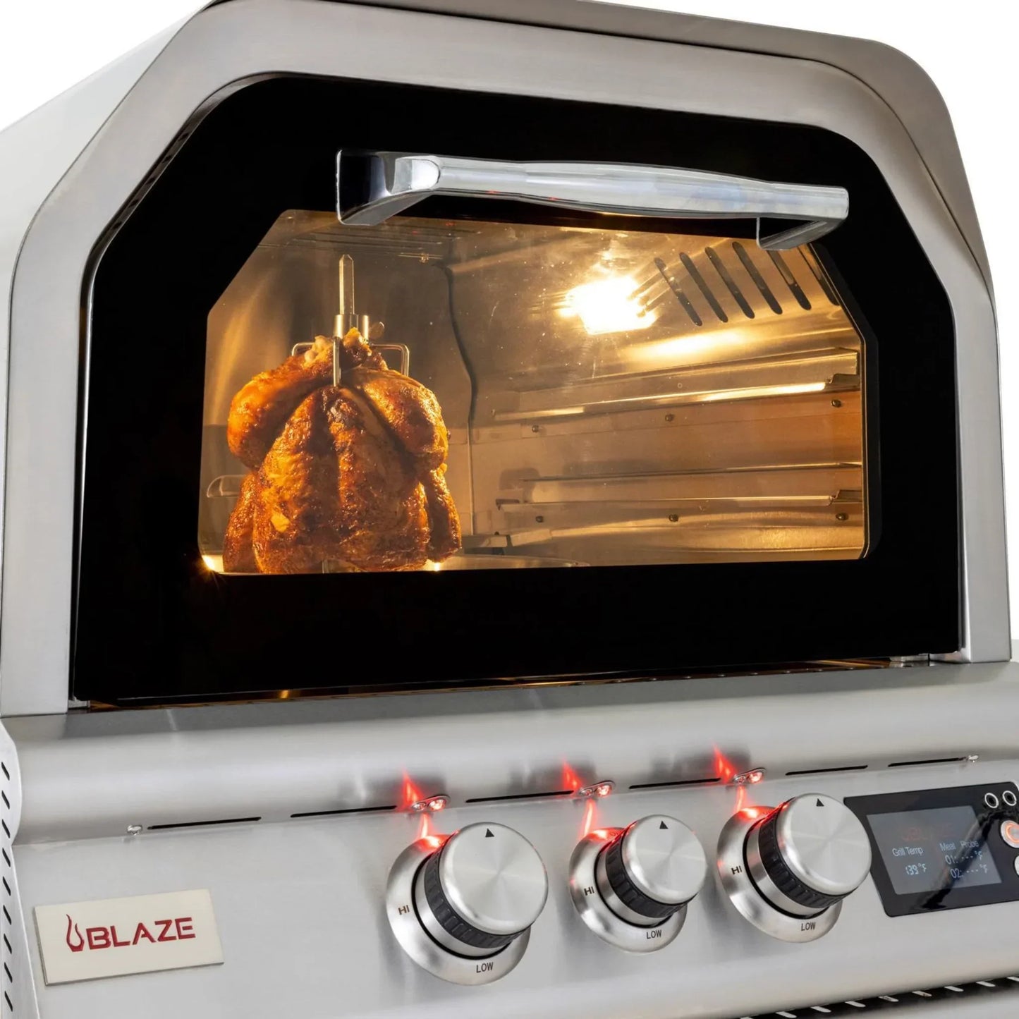 Blaze Grills 26-Inch Built-In Stainless Steel Gas Outdoor Pizza Oven - BLZ-26-PZOVN