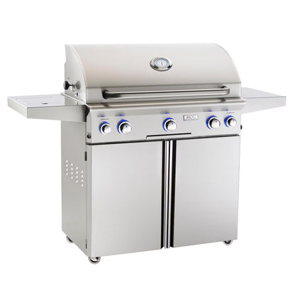 American Outdoor Grill L-Series 36-Inch 3-Burner Propane Gas Grill W/ Rotisserie & Single Side Burner - 36PCL