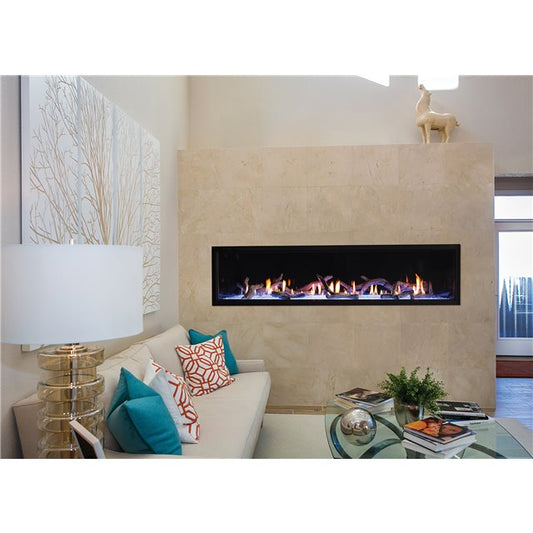 Empire Comfort Systems 72" Boulevard Direct Vent Linear Contemporary Gas Fireplace - DVLL72BP90N