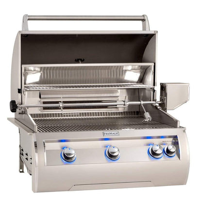 Fire Magic 30" 3-Burner Echelon Diamond Built-In Gas Grill w/ Rotisserie & Analog Thermometer (E660i)