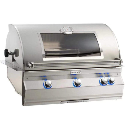 Fire Magic 36" 3-Burner Aurora Built-In Gas Grill w/ Rotisserie & Analog Thermometer (A790i)