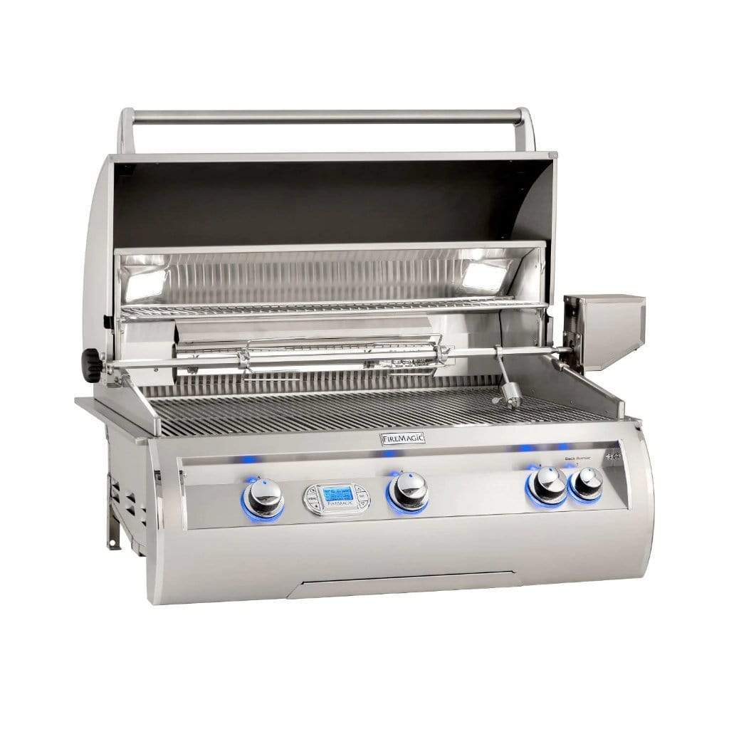 Fire Magic 36" 3-Burner Echelon Diamond Built-In Gas Grill with Rotisserie & Digital Thermometer (E790i)