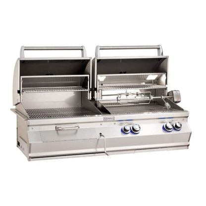 Fire Magic 46" 3-Burner Aurora Built-In Gas/Charcoal Combo Grills (A830i)