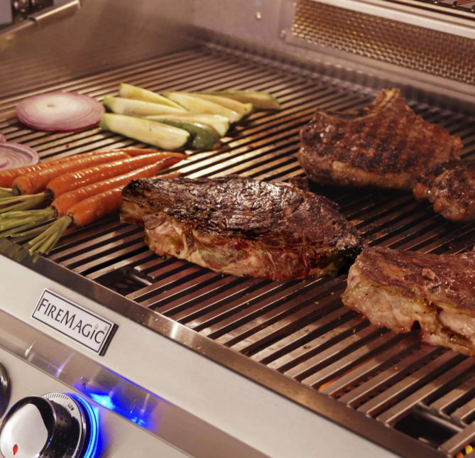 Fire Magic Aurora A540I 30-Inch Built-In Natural Gas Grill With Rotisserie And Analog Thermometer - A540I-8EAN - Fire Magic Grills