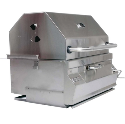 Fire Magic Legacy 24-Inch Built-In Smoker Charcoal Grill - 12-SC01C-A - Fire Magic Grills