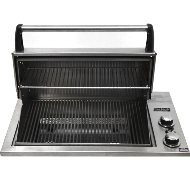 Fire Magic Legacy Deluxe Gourmet Built-In Natural Gas Countertop Grill - 3C-S1S1N-A - Fire Magic Grills