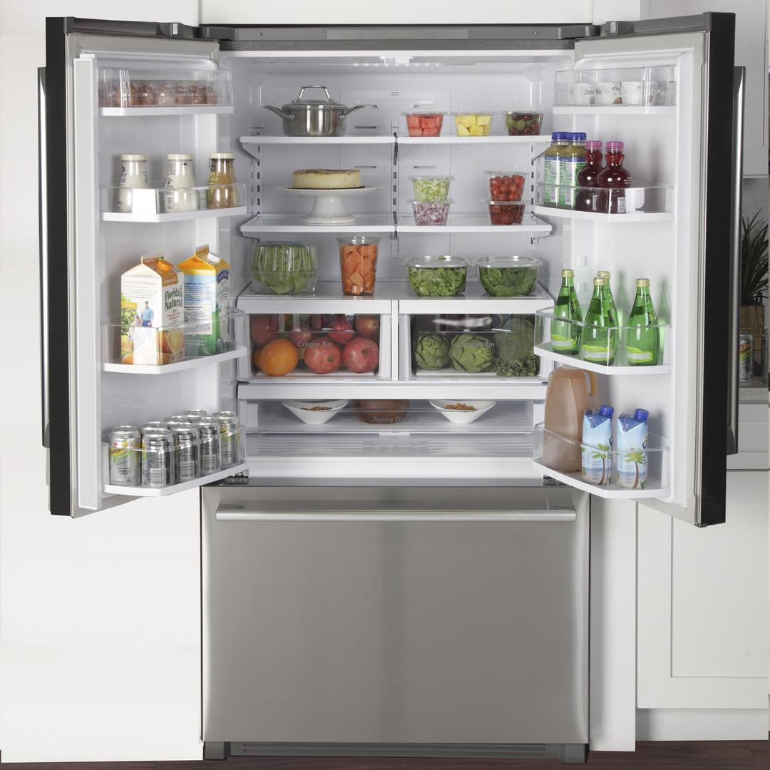 Kucht 36-Inch French Door Refrigerator in Stainless Steel - 26.1 cu. ft (K748FDS)