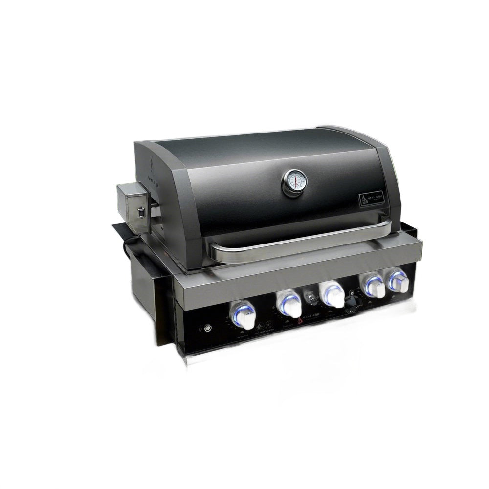 Mont Alpi 32" Black Stainless Steel Built in Grill - MABi400-BSS