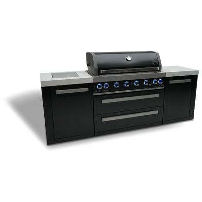 Mont Alpi 805 Black Stainless Steel Island - MAi805-BSS