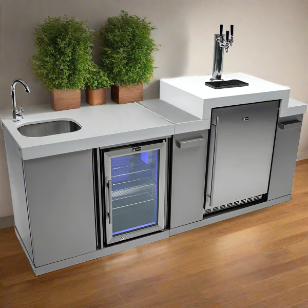 Mont Alpi Beverage Center and Kegerator - MA-BEVKEG