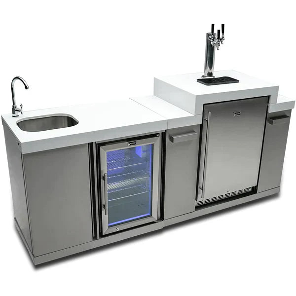 Mont Alpi Beverage Center and Kegerator - MA-BEVKEG